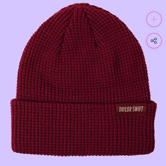 Taylor Swift Accessories - TAYLOR SWIFT - RED BEANIE